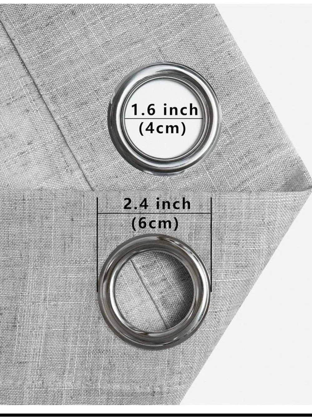 Gray  Curtains -